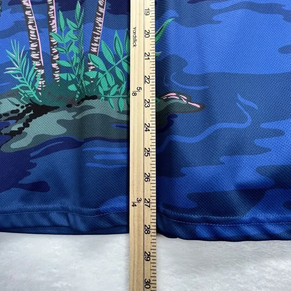 Duvin Design Company Polo Men's Small Beachy‎ Coastal Surf